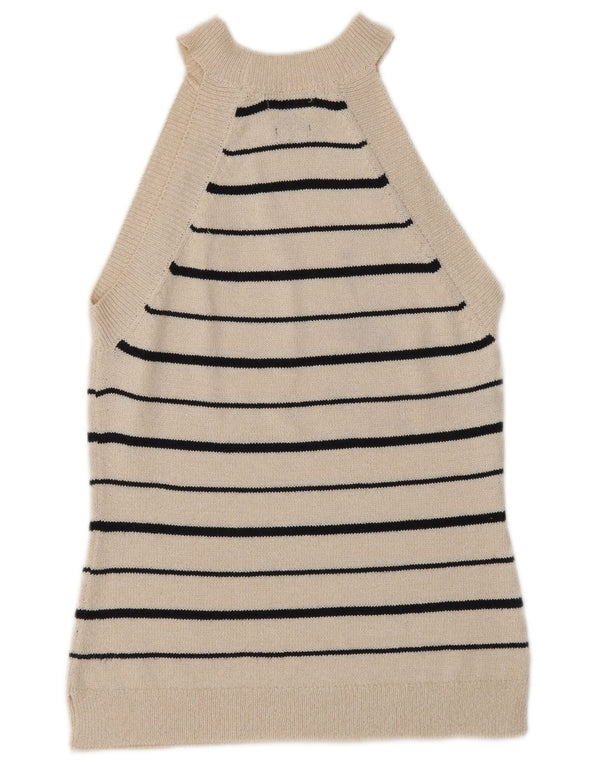 Tank top damski Massimo Dutti UK 6 XS w białe paski