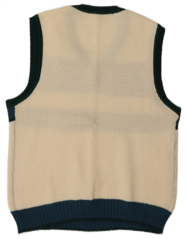 Tank top damski w stylu vintage IT 48 XL w kolorze białym
