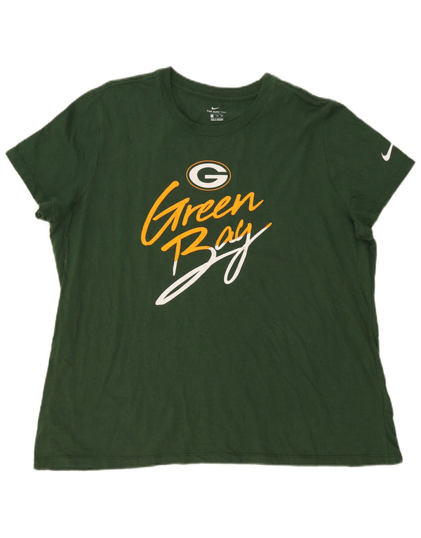 Męski T-shirt z grafiką Nike Green Bay Packers, bawełniany, 2XL