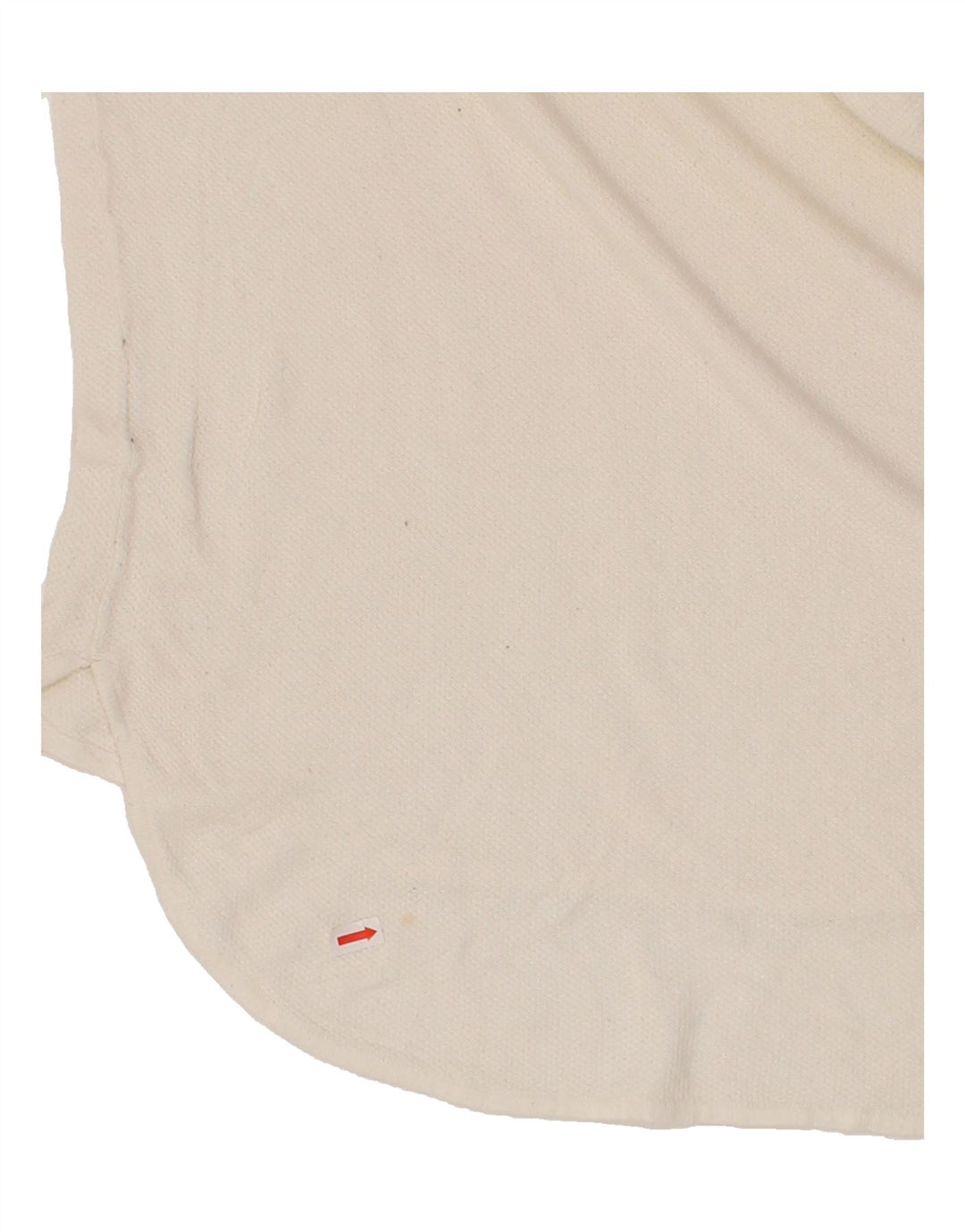 MICHAEL KORS Womens Long Sleeve Tunic Top UK 12 Medium Off White Vintage Michael Kors and Second-Hand Michael Kors from Messina Hembry 