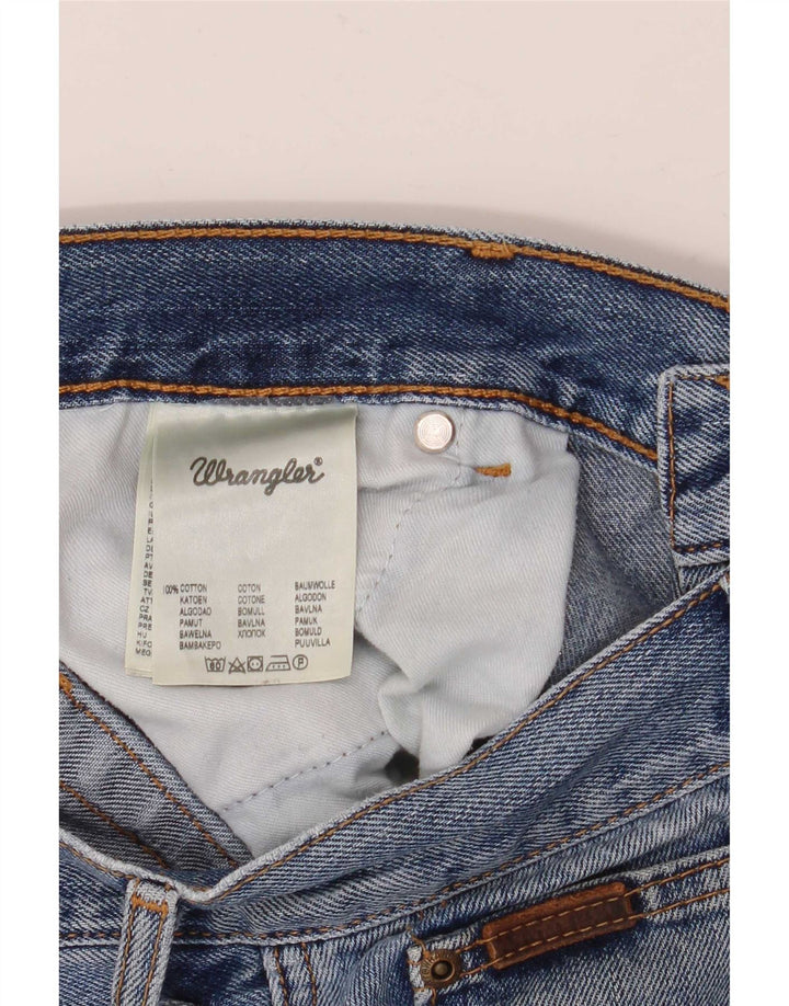 Męskie jeansy Wrangler Texas Straight W34 L30 Niebieskie, bawełniane