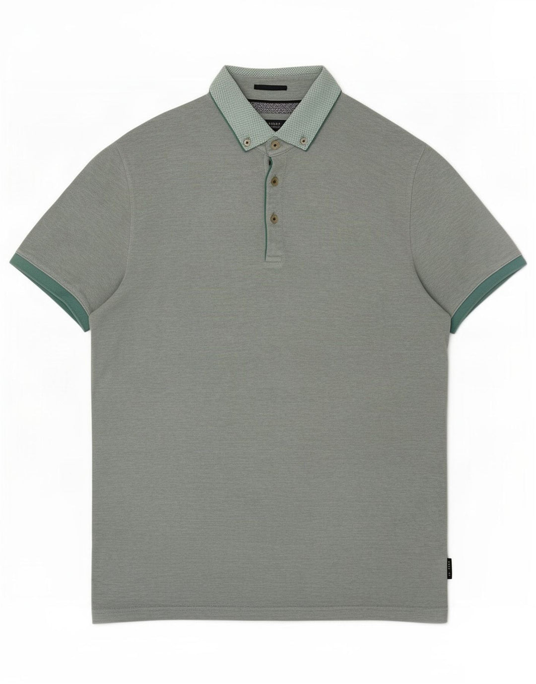 Męska koszulka polo Ted Baker, rozmiar 3, kolor jasnozielony, modal