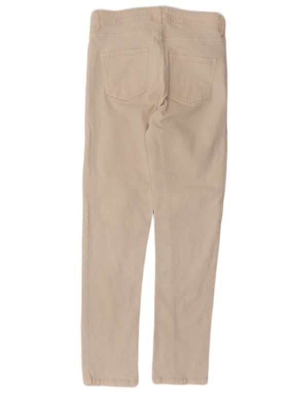 Marks & Spencer Damskie The Lily Slim Jeans UK 10 Małe W28 L27 Beżowa Bawełna