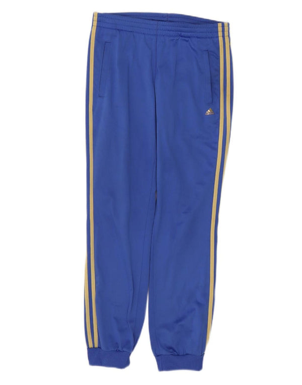 Damskie spodnie dresowe Adidas Climalite Joggers UK 8/10 Small Blue