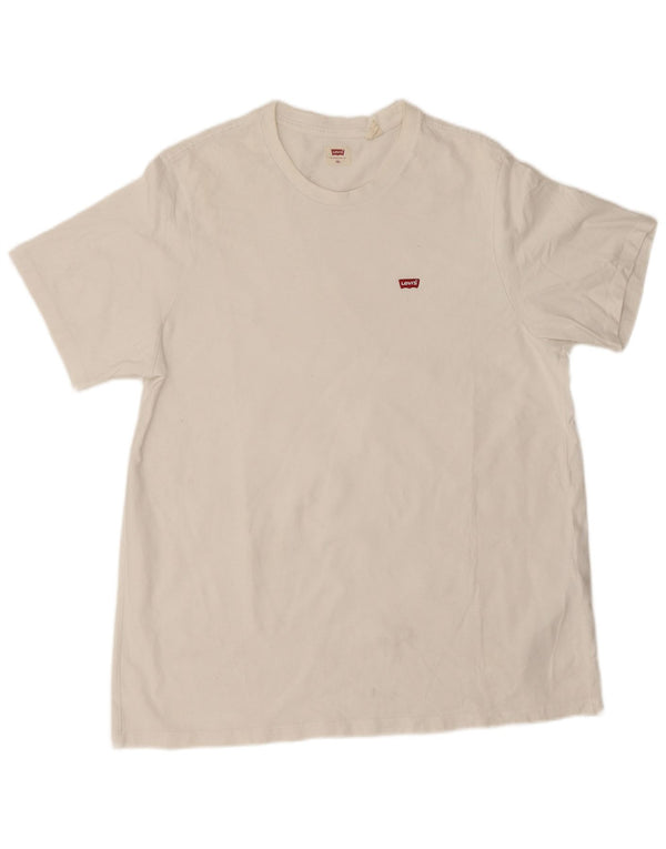 Koszulka damska Levi's Top UK 18 XL, biała bawełna