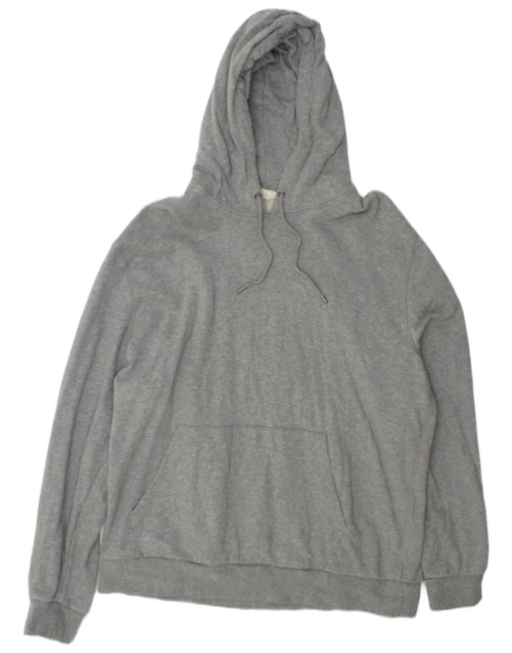 Marks & Spencer Męski sweter z kapturem 2XL, szary, bawełniany