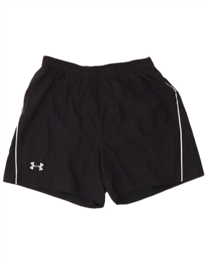 Męskie spodenki sportowe Under Armour, średni czarny poliester