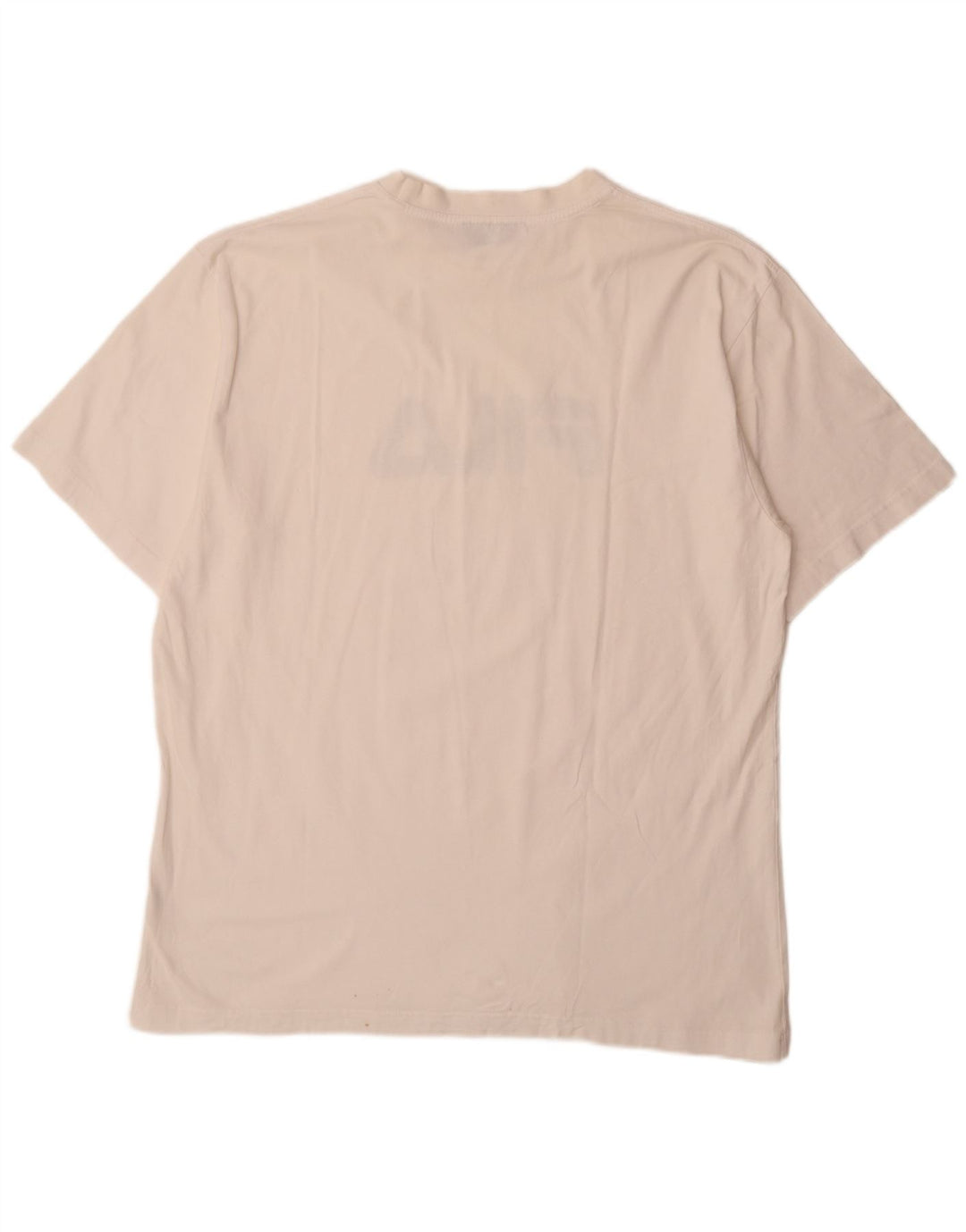 Męska koszulka Fila Regular Graphic Top IT 58 2XL Biała bawełna