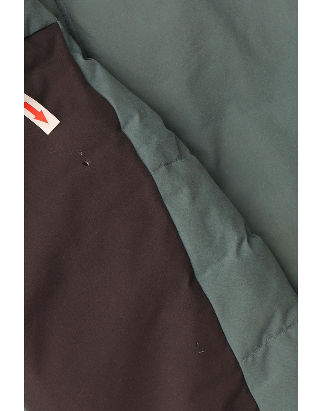 Męski ocieplany płaszcz z kapturem COLUMBIA UK 38, poliester w kolorze średnioniebieskim