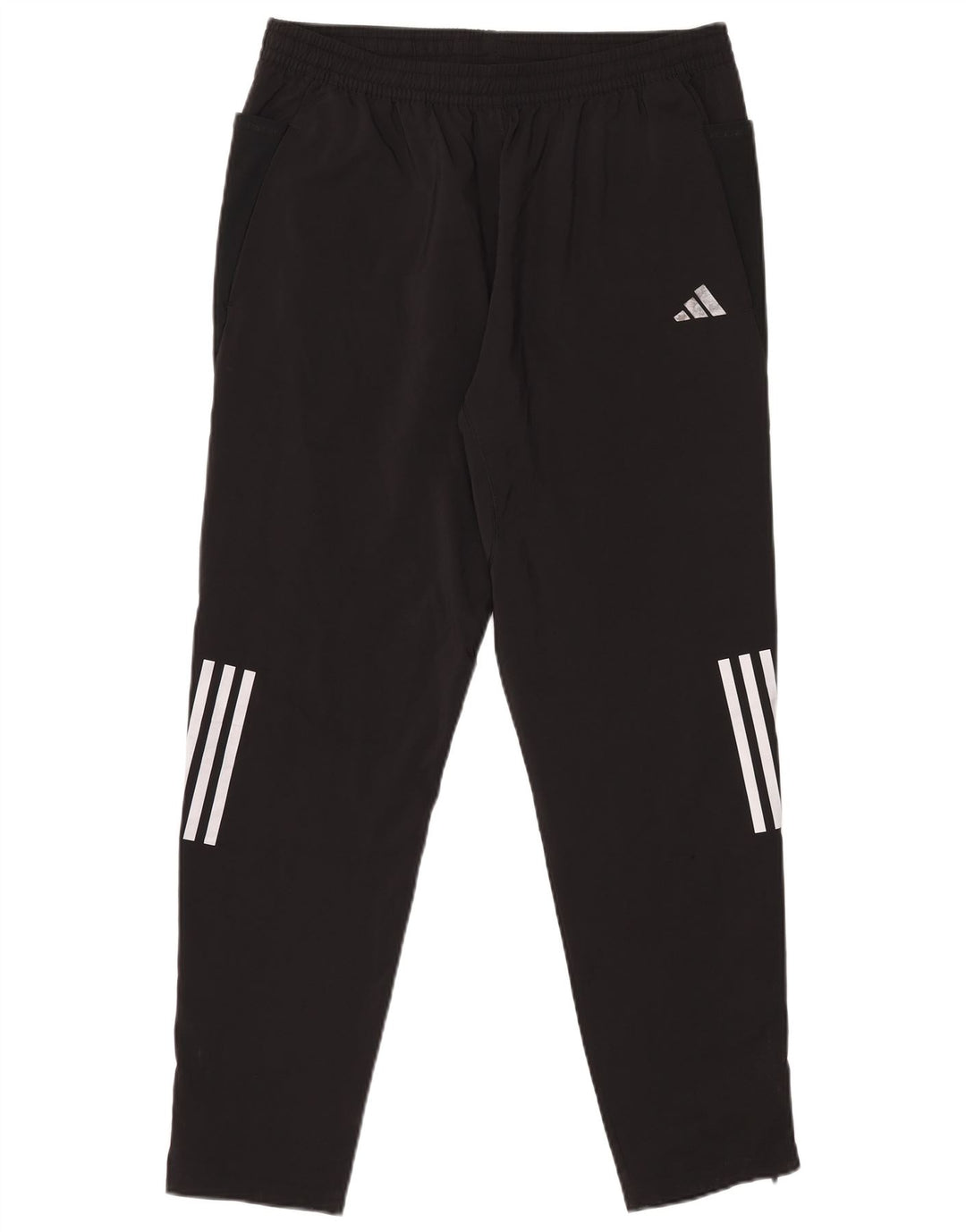 Męskie spodnie dresowe Adidas Aeroready o regularnym kroju, duże, czarne, z poliestru