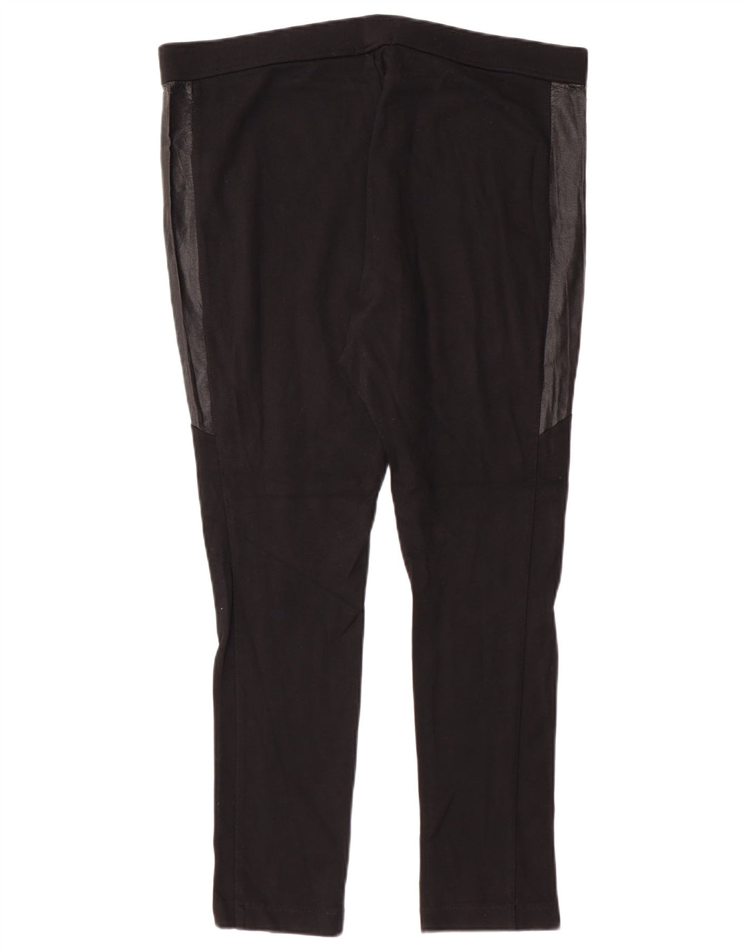 Legginsy damskie Chaps UK 16, duża, czarna, wiskoza z blokami kolorów