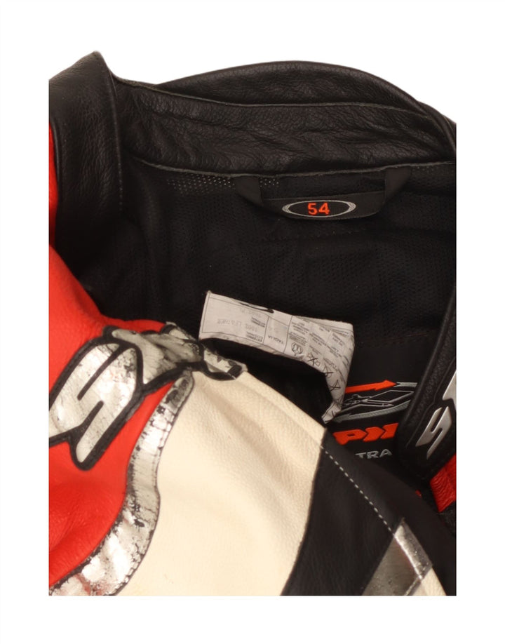 Męska kurtka Spidi Graphic Moto Racer IT 54 2XL, wielokolorowa, z blokami kolorów