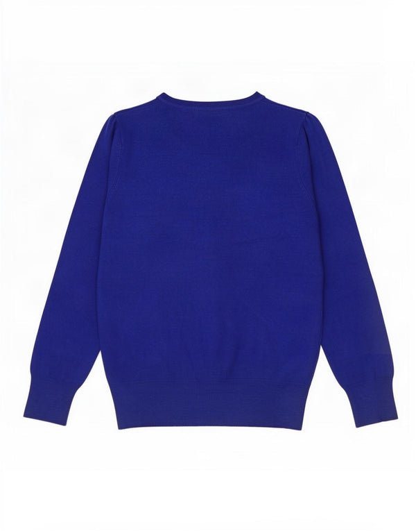 Marks & Spencer Damski sweter kardigan UK 10 Small Blue Wiskoza