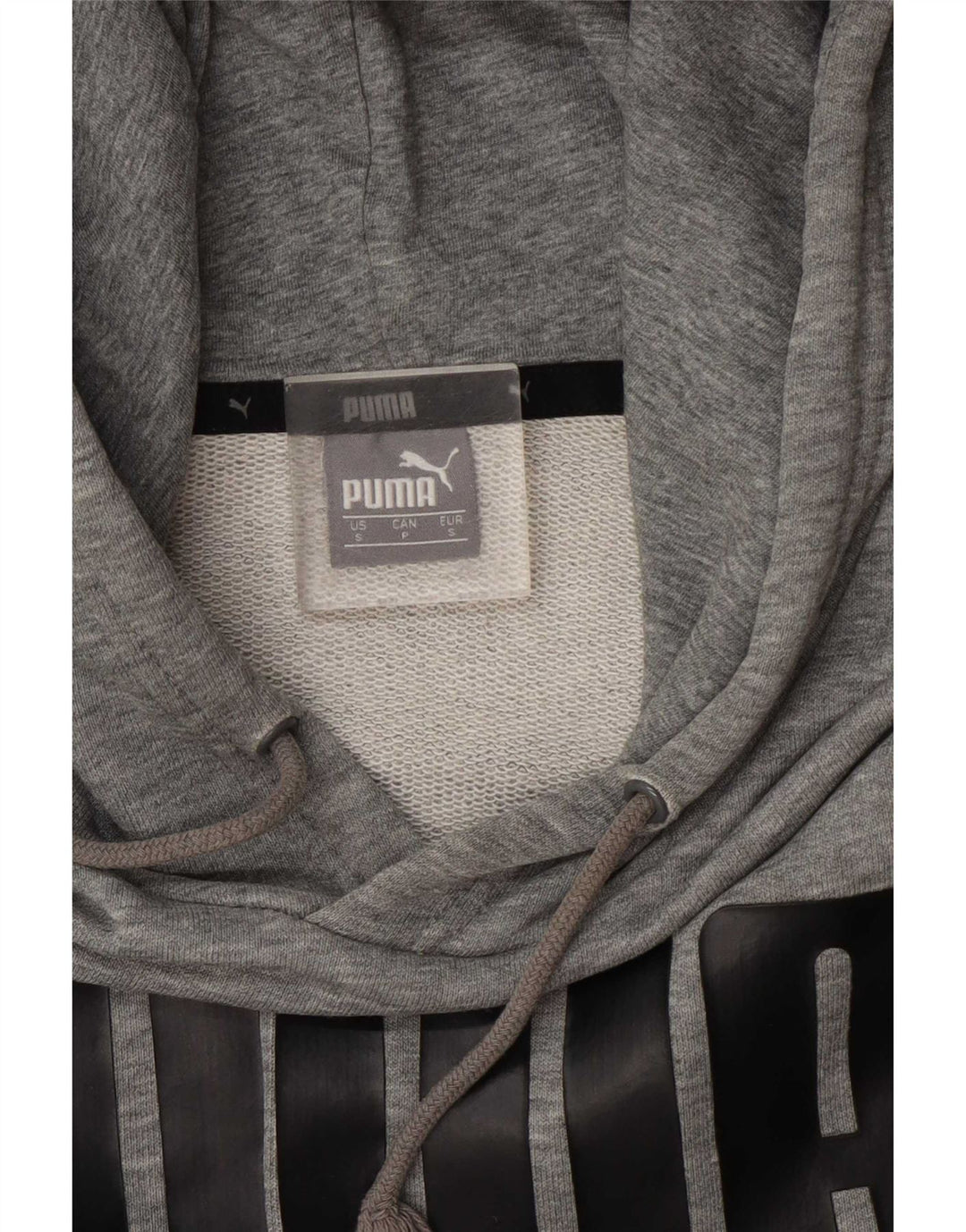Męska bluza z kapturem Puma z grafiką, mała, szara