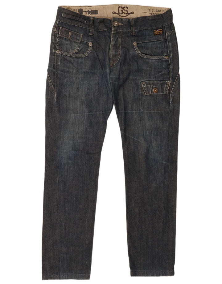 Męskie jeansy cargo G-Star W34 L31 granatowe