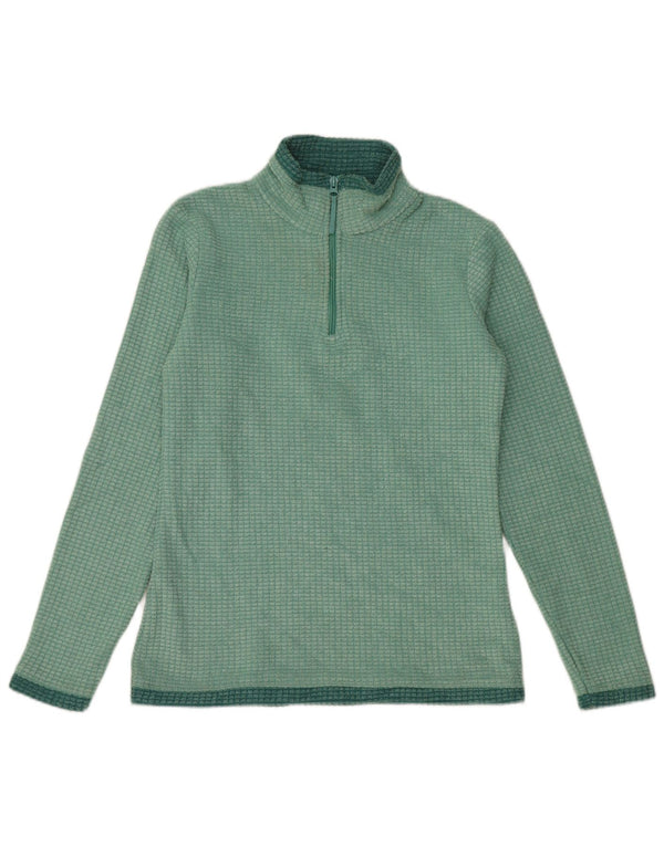 MOUNTAIN WAREHOUSE Damski sweter polarowy z zamkiem błyskawicznym UK 8 Small Green