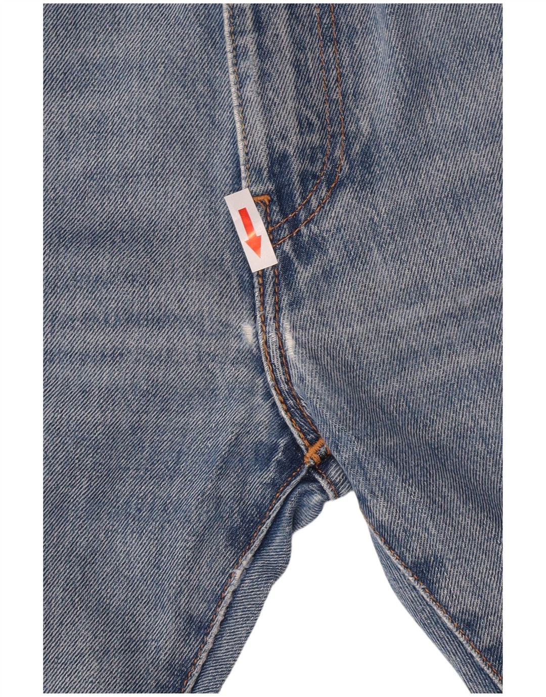 Męskie jeansy Levi's 505 Straight W34 L32 Niebieskie bawełniane