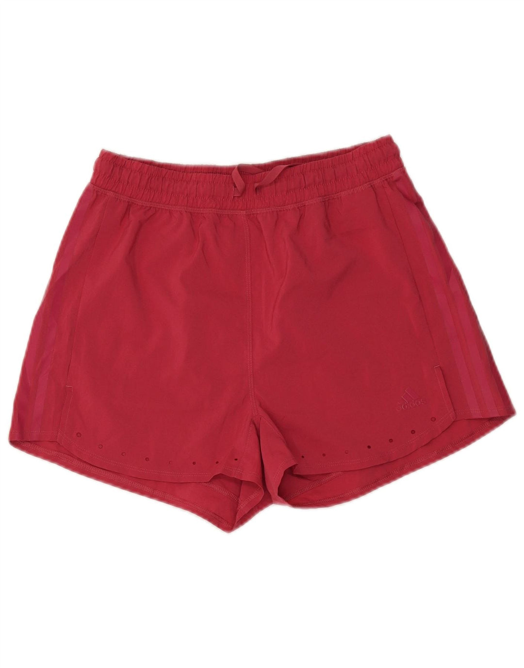Damskie spodenki sportowe Adidas UK 10, małe, różowe, poliestrowe