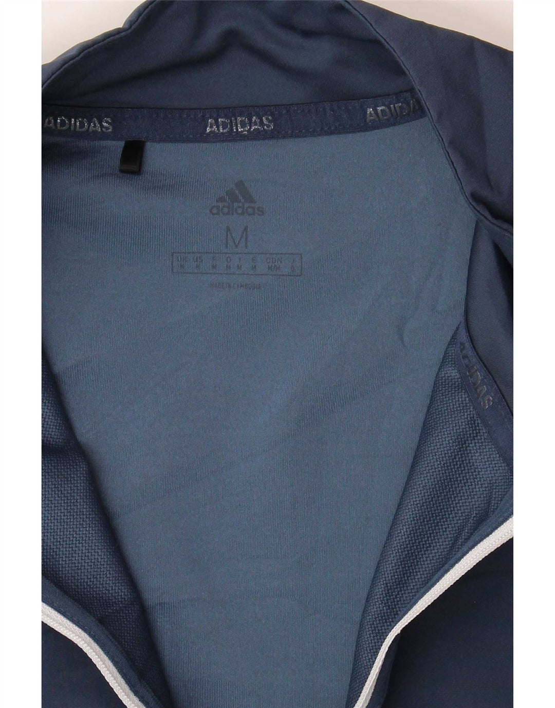 Męski dres Adidas z grafiką, top średni granatowy, blok kolorów