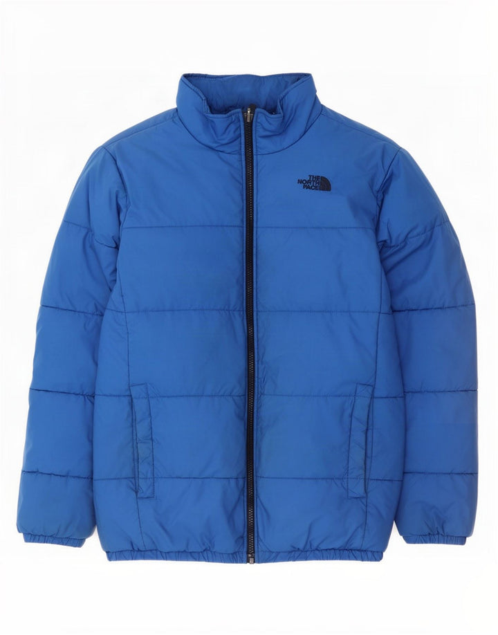 Wyściełana kurtka chłopięca The North Face 15-16 lat XL, niebieska, poliestrowa
