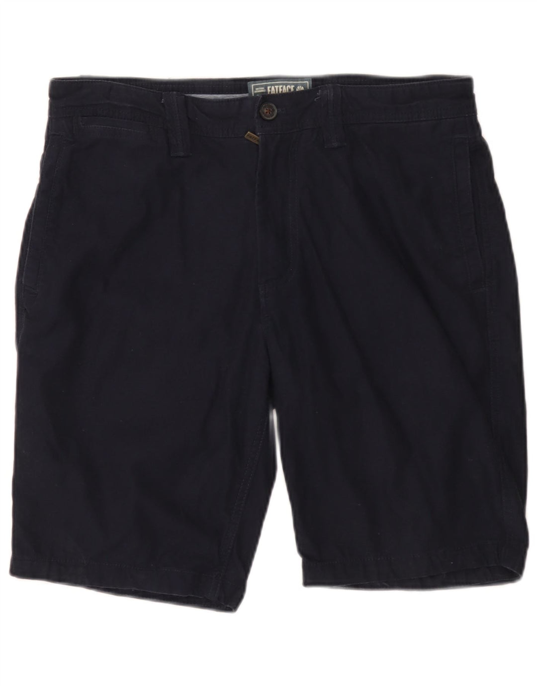 Męskie spodenki Chino Fat Face W34, duże, granatowe, bawełniane