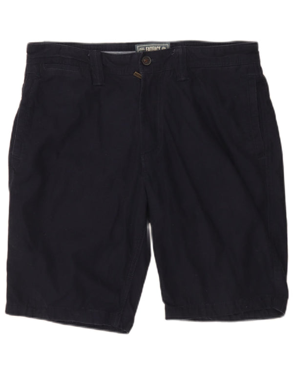 Męskie spodenki Chino Fat Face W34, duże, granatowe, bawełniane