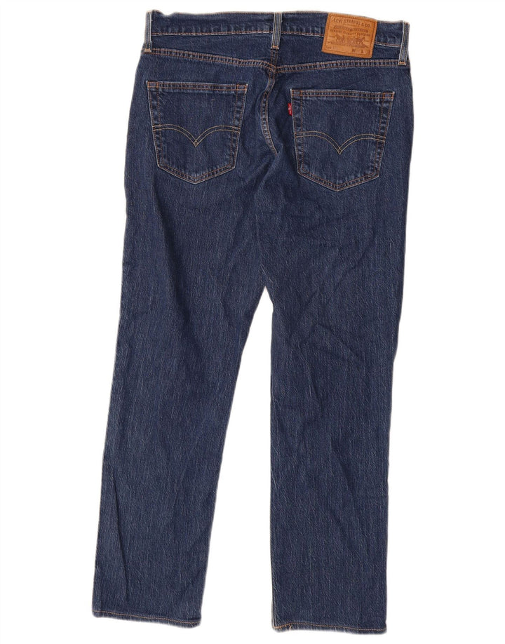 Męskie jeansy Levi's 511 Slim W32 L27 Niebieska bawełna