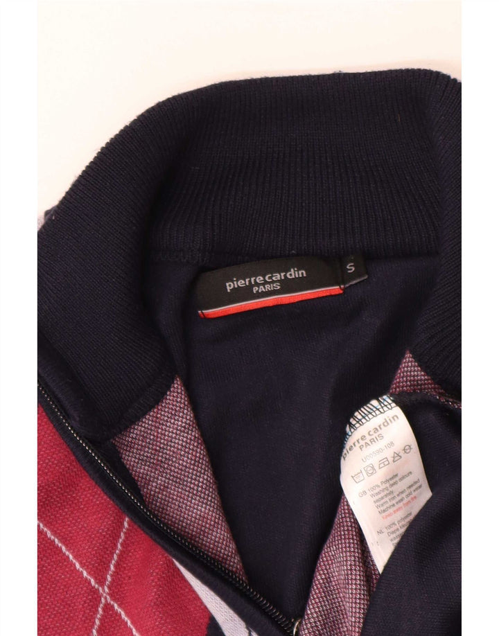 Sweter męski Pierre Cardin, mały, granatowy Argyle/Diament