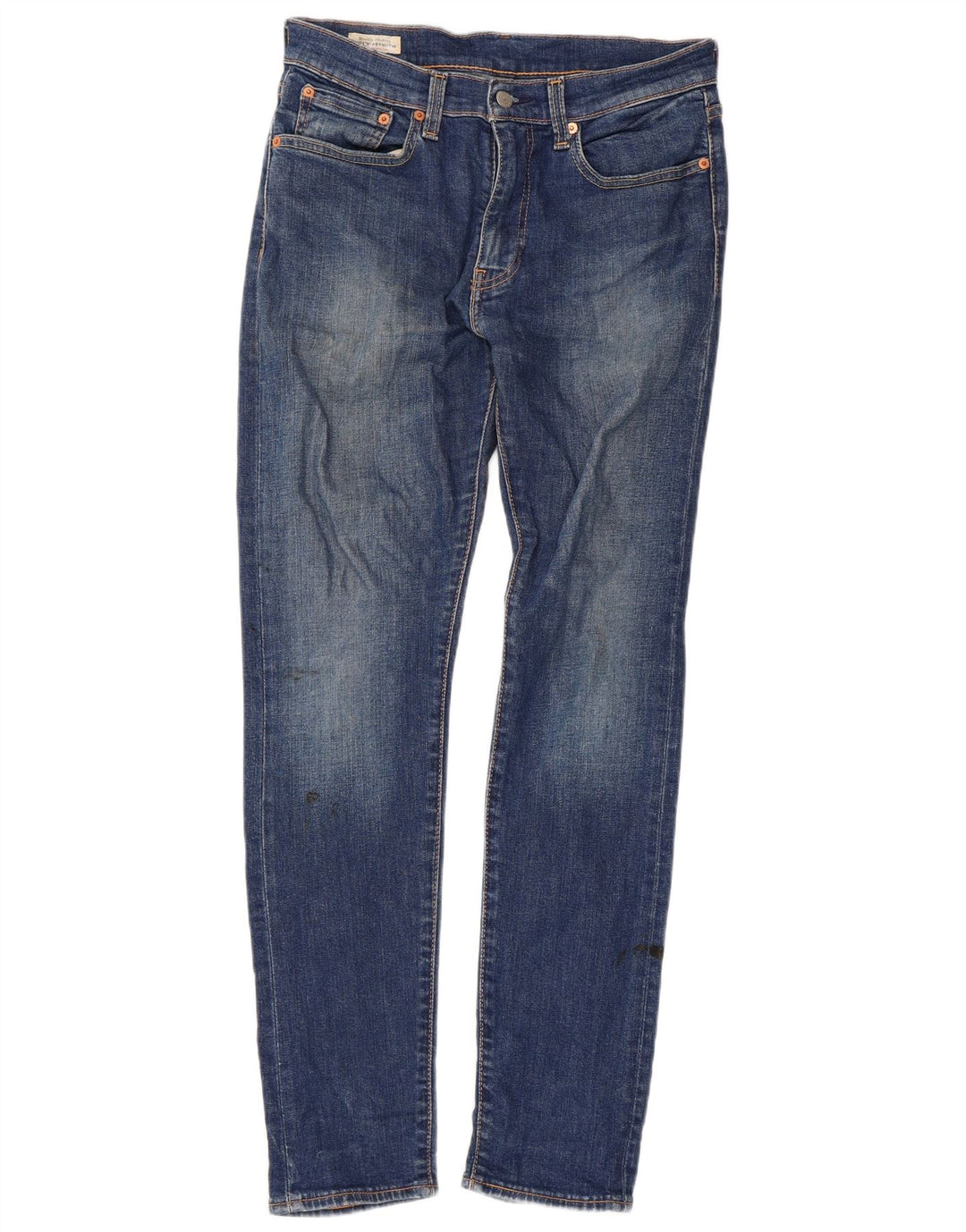 Męskie jeansy Levi's 519 Slim W31 L32 Niebieska bawełna