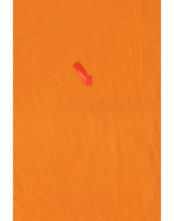 T-shirt damski Zara Top UK 12 średni pomarańczowy
