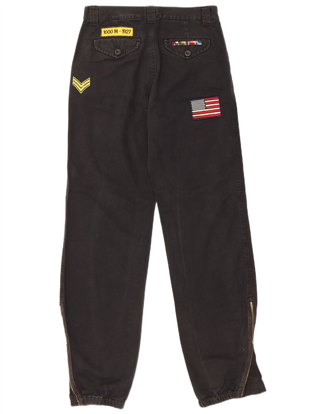 Damskie joggery Killer Loop Straight Jeans IT 42 Medium W28 L33 Czarna bawełna