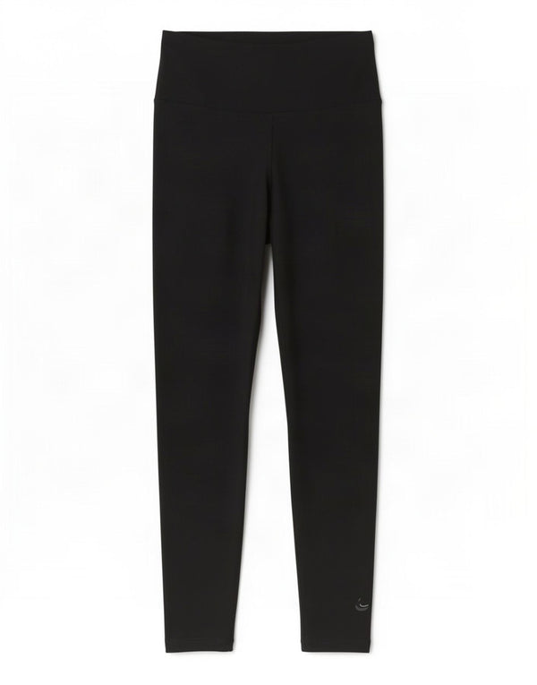 Damskie legginsy Nike Dri Fit UK 10, małe, czarne, poliestrowe
