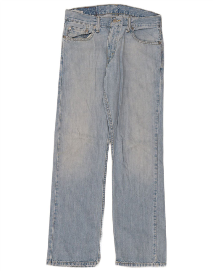 Męskie jeansy Levi's 514 Straight W30 L30 Niebieskie bawełniane