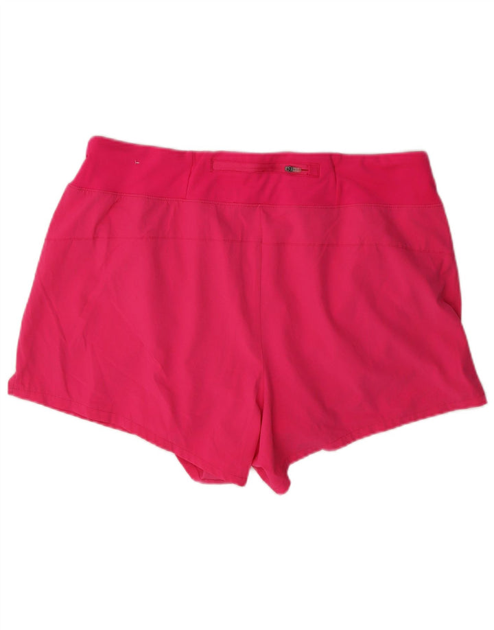 Damskie spodenki sportowe Reebok UK 18 XL Różowy poliester