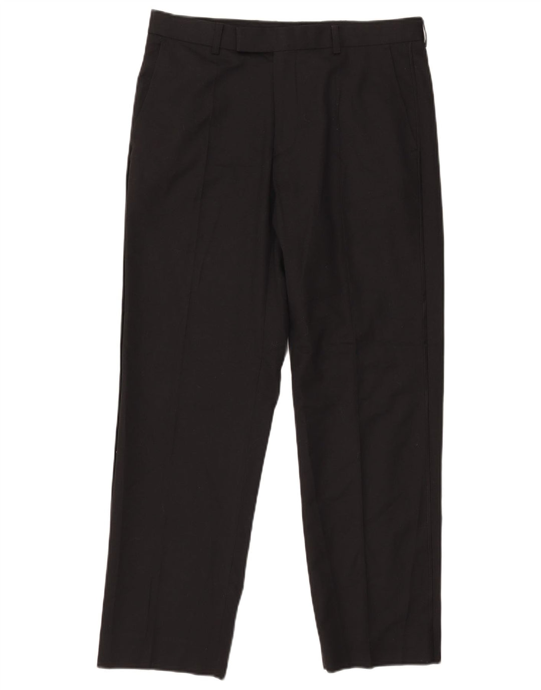 Męskie spodnie garniturowe Marks & Spencer Autograph W32 L29 czarne