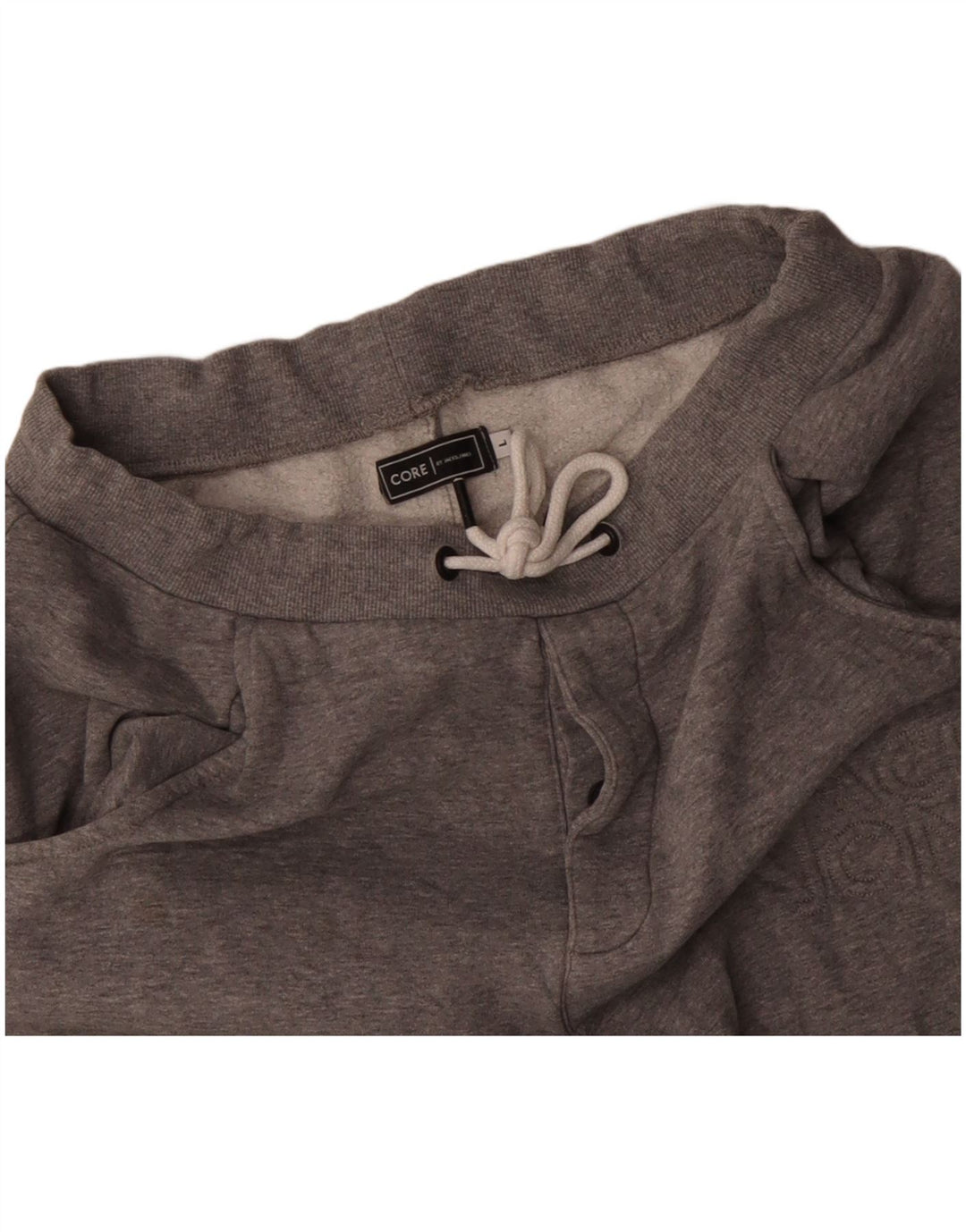 Męskie spodenki sportowe Jack & Jones, duże, szare, bawełniane