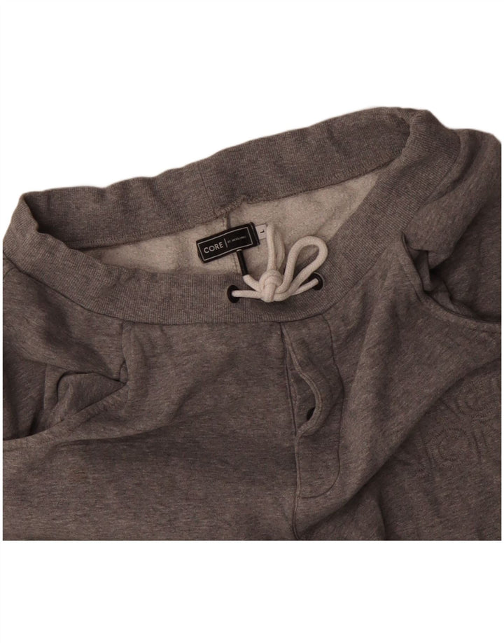 Męskie spodenki sportowe Jack & Jones, duże, szare, bawełniane