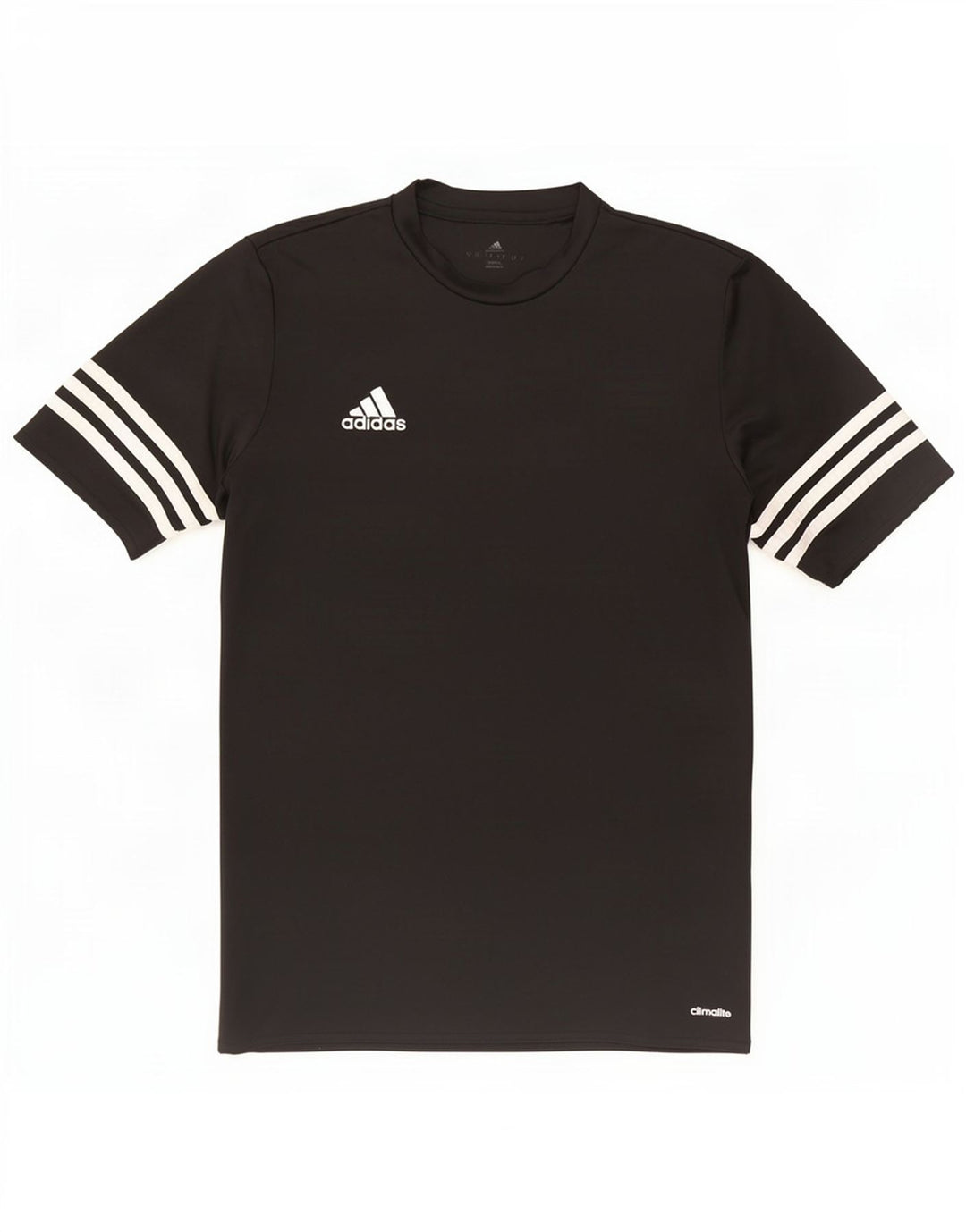 Adidas Męski T-shirt Climalite Top Mały Czarny Poliester