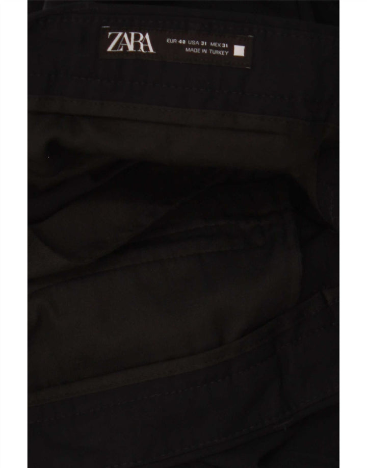 Męskie spodnie chino Zara EU 40 Medium W31 L29 czarne