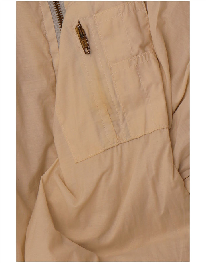 Męska dwustronna kurtka QUARRY Graphic UK 42 XL złamanej bieli, bawełniana