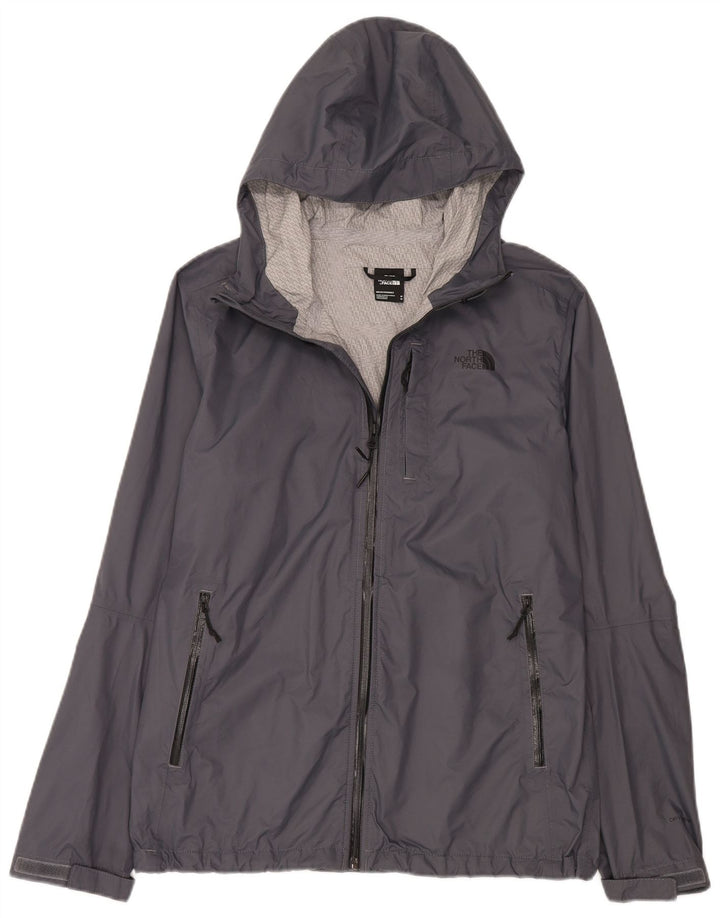 Męska kurtka przeciwdeszczowa z kapturem The North Face UK 38 Średni szary nylon