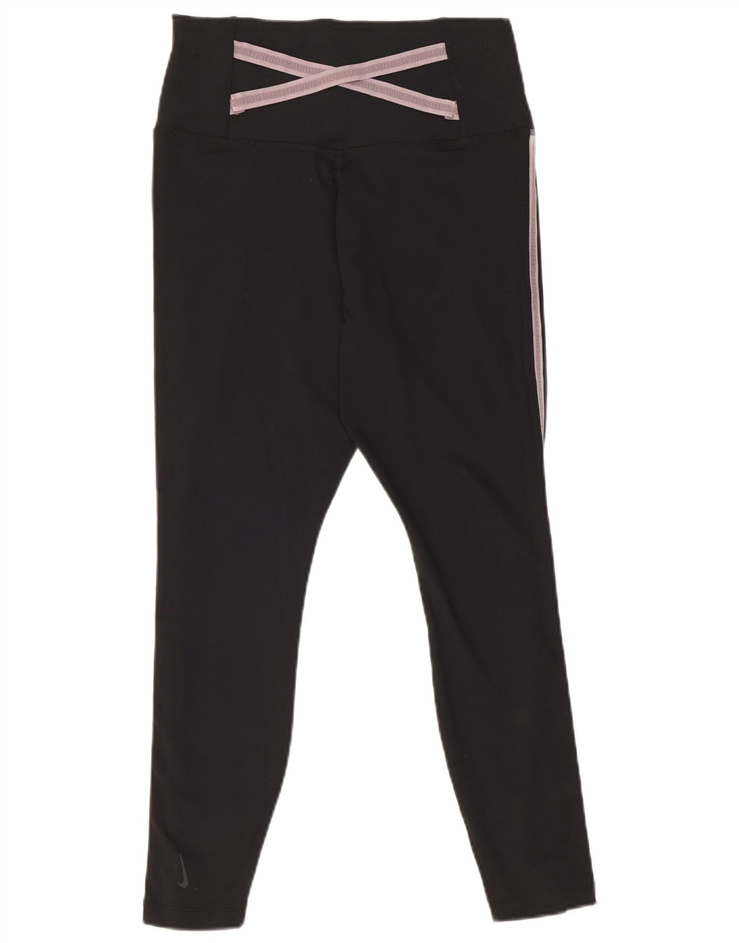 Legginsy damskie Nike UK 14, duże, czarne, poliestrowe