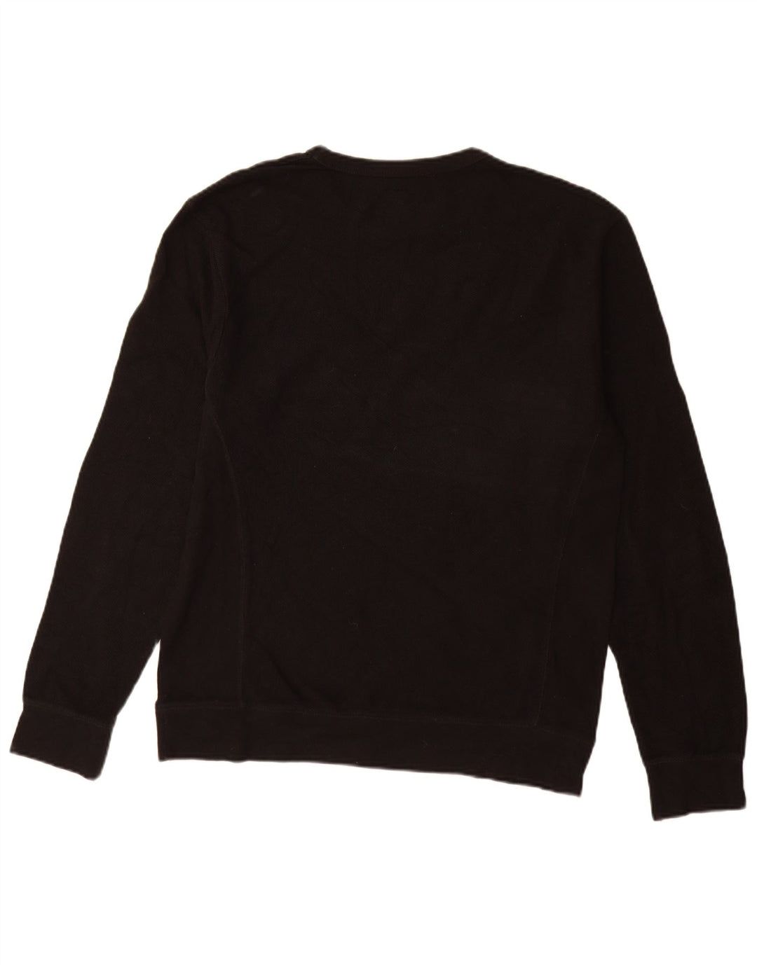 Męski sweter z okrągłym dekoltem Zara 2XL w kolorze czarnym