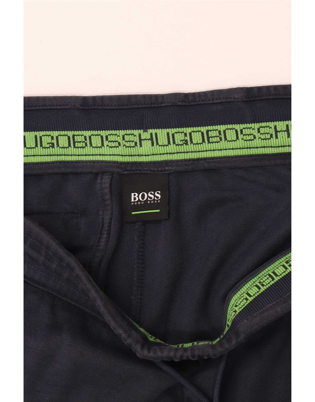Męskie spodnie dresowe Hugo Boss, małe, granatowe