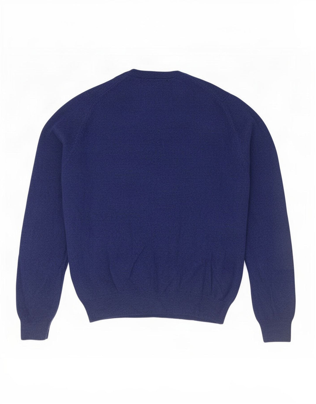 Męski sweter Marks & Spencer Blue Harbor z okrągłym dekoltem, średnia wełna owcza