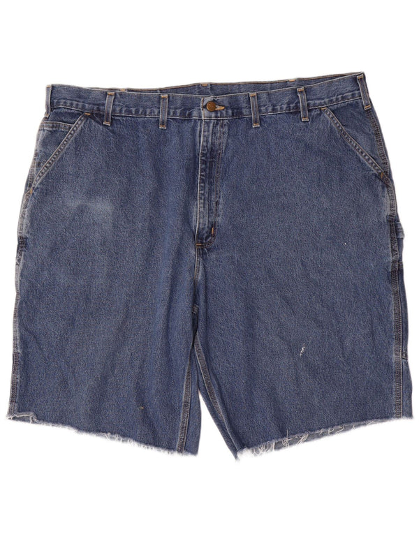 Męskie szorty Carhartt o luźnym kroju W46 3XL, niebieskie, bawełniane