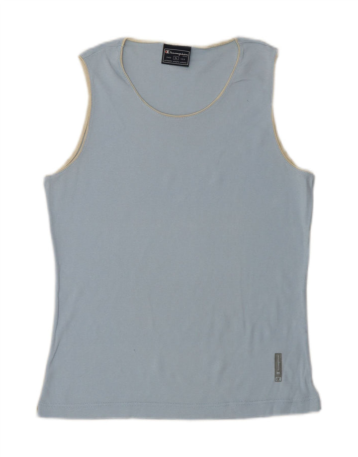 Damska kamizelka CHAMPION UK 18 XL, niebieska bawełna