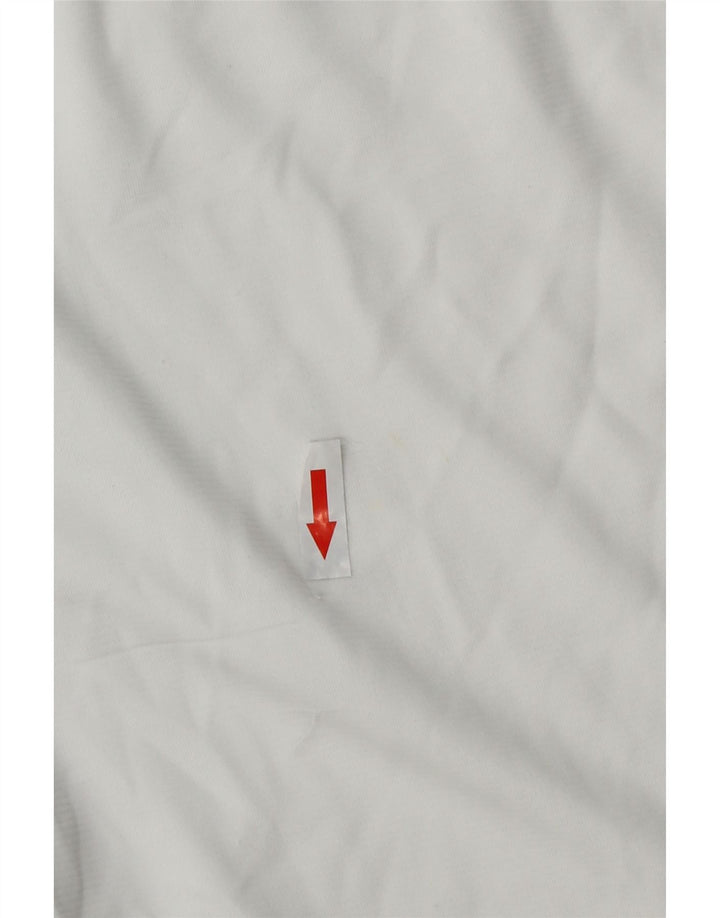 Męskie spodenki sportowe Nike Dri Fit, średni biały poliester