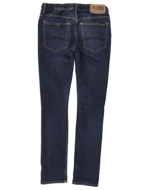 TOMMY HILFIGER Dżinsy chłopięce Skinny 13-14 lat W28 L29 Niebieskie bawełniane