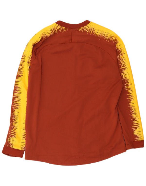 Męska kurtka dresowa Nike Roma XL, bordowy, poliester z blokami kolorów